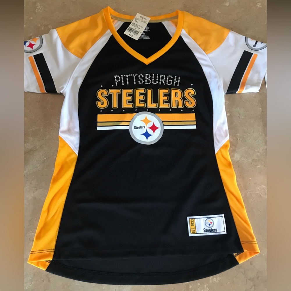 Steelers - jersey style shirt!  Womens small
